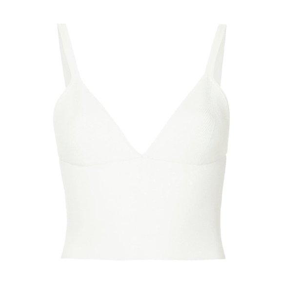 Dion Lee Density Knit Bralette in Ivory Size S - Picture 4 of 8